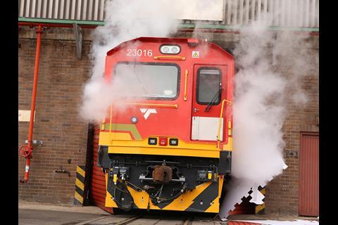 The first of 240 Traxx Africa electric locomotives for Transnet Freight Rail was handed over in Durban on December 7.